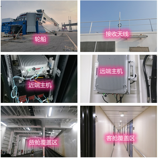  青州海上游轮轮船渔船覆盖案例
